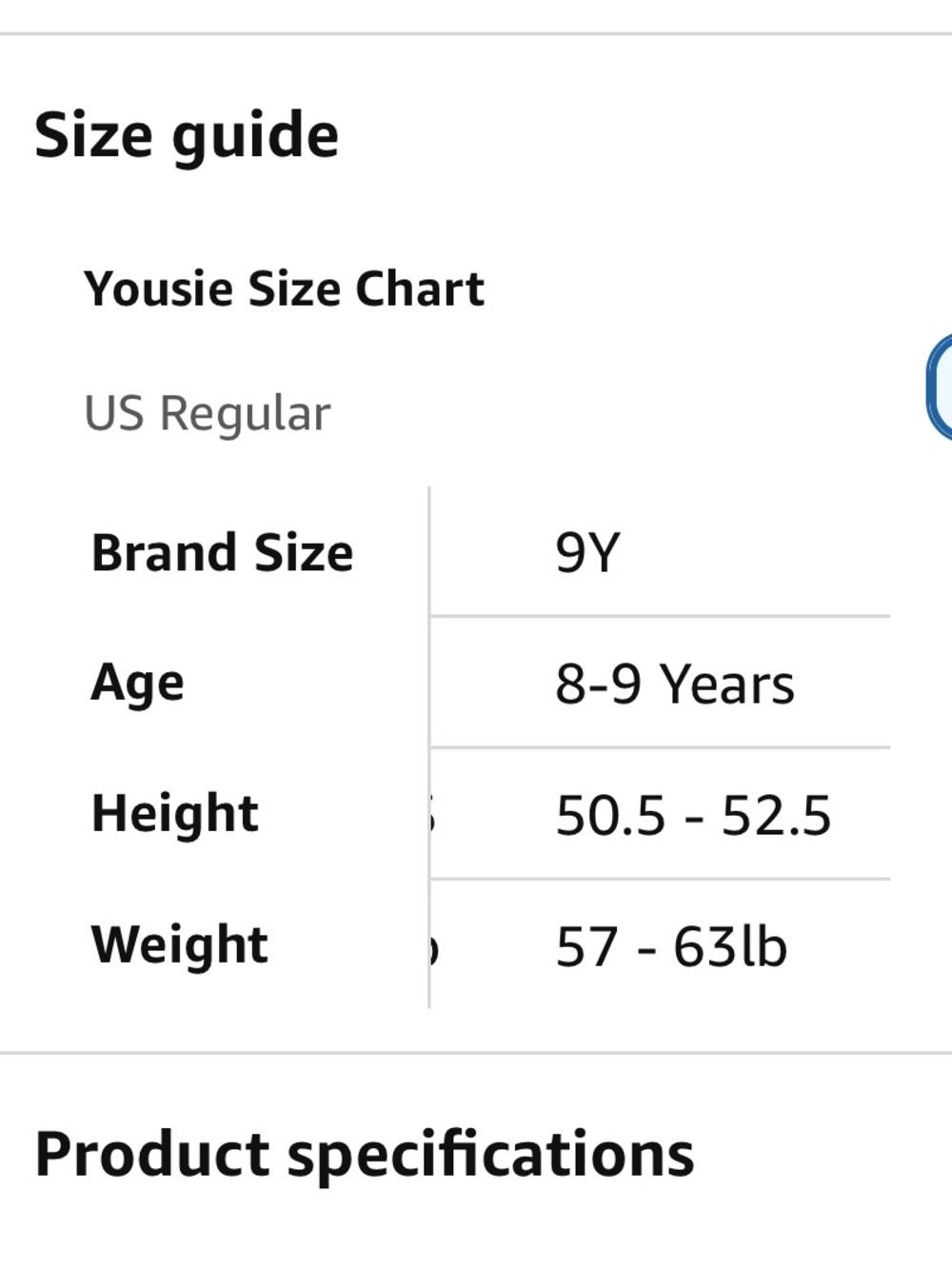 Yousie Girls’s Swimsuit One Piece - Size 9Y (fits 8 - 9 year olds) - NWT - Picture 7 of 7
